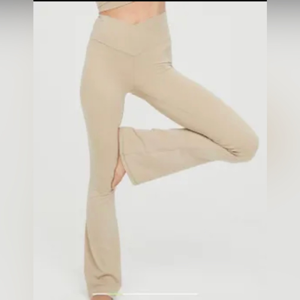 Aerie Crossover Flare Leggings